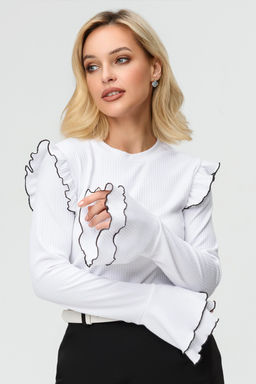 Блузка женская 4222/02/Белый - Rise фото 3