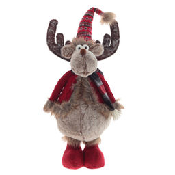 Игрушка набивная "Олень", L28 W18 H68/42 см, 2в.