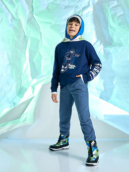 Beli Lastikli Basic Kadife Erkek ?ocuk Jogger Pantolon