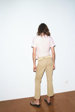 MINI FLARE TROUSERS WITH POCKETS - Zara фото 11