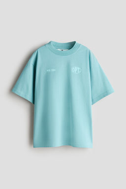 Camiseta estampada de corte holgado - H&m фото 15