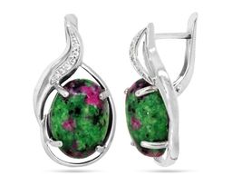 Серьги, циозит, СПН4063