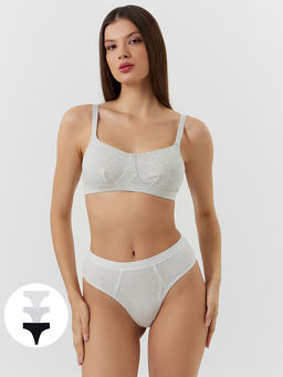 Трусы бразилиана женские в наборе, 3 шт