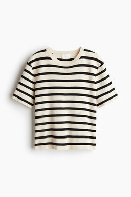 Camiseta de punto fino