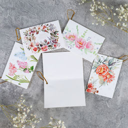 Открытка набор 120 штук / DE-143 /уп 60/ Цветы - ГалеонТрейд фото 3