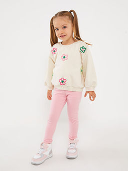 Bisiklet Yaka K?z Bebek Sweatshirt - Waikiki фото 2