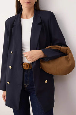 Koyu Kahverengi Kad?n Mini Boy Oval Omuz Canta TAKSS25OC00068 - Trendyolmilla фото 20