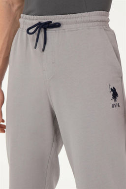 Мужские темно-серые вязаные шорты - U.s. polo assn фото 6