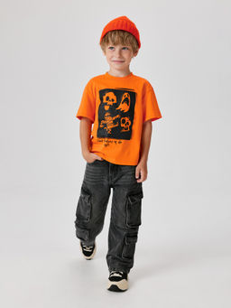 ACOOLA / Футболка детская для мальчиков Alcor оранжевый  фото 2
