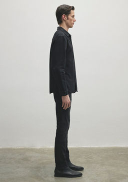 Roy Lux Black Antrasit Jean Gomlek - Mavi фото 4