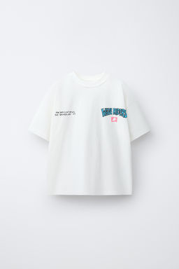 CAMISETA ESTAMPADO / Blanco