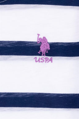 Темно-синяя футболка для девочки Неожиданная скидка в корзине - U.s. polo assn фото 3