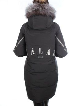 CU-19056 BLACK Пальто женское зимнее CUTEELF (200 гр. холлофайбера) - Fashion фото 5