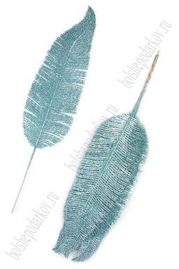 Ветки с глиттером 40*9 см (10 шт) SF-8020, голубой