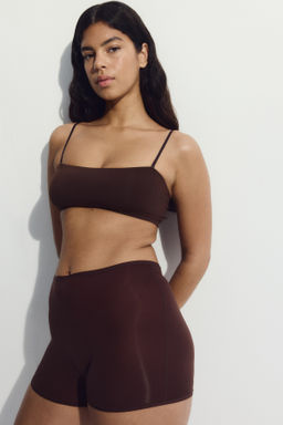 Sujetador bandeau de microfibra con relleno - H&m фото 3