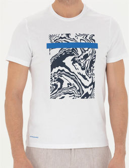 Beyaz Slim Fit Ti__rt - Pierre cardin фото 6