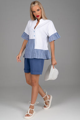 Шорты Фиби (дымчатый синий)