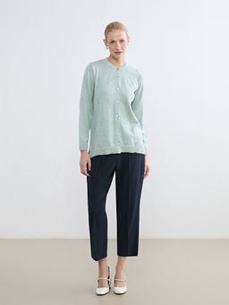 Bisiklet Yaka Ajurlu Kad?n Triko H?rka