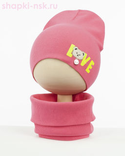 02-23-LT Комплект (колпак+снуд) (50-52)