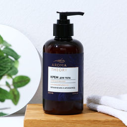 Крем для тела AROMA THEORY, увлажнение и аромауход, 300 мл, аромат апельсина, Beauty Fox