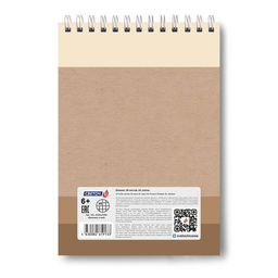 Б130 Светоч Блокнот на гребне A5 60 л. 4 шт. клетка Проснись и ной 01254  фото 5