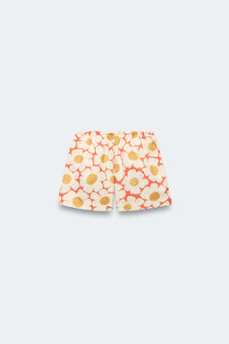 2-14 A?OS/ BERMUDA BA?O FLORES LIMITED EDITION / Naranja - Zara фото 2