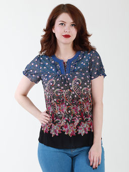 19-70 СИМАН 3854.С1 Блуза - Almond фото 2