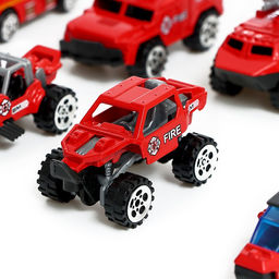Машинки металлические Пожарная служба, набор 15 шт. - Simaland фото 2