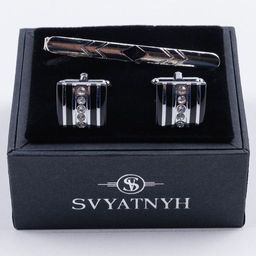 Запонки и зажим 
 1.03-007-015