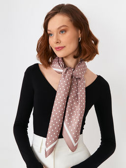 Большой, мягкий, тонкий и очень нежный двусторонний палантин с рисунком. - Tantino фото 10