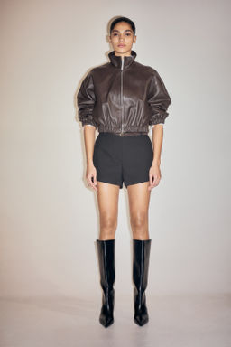 Pantal?n corto con cintur?n - H&m фото 3