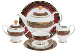 Чайный сервиз Бухара, 12 персон, 42 предмета