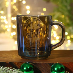 Кружка новогодняя стеклянная «Счастья», 200 мл