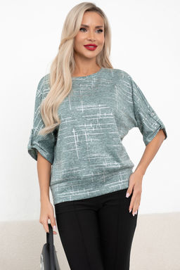 Джемпер (мятный) Б11-469/3 - Николь фото 5