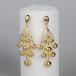 Серьги Арт. 3-3198-Y - MyGemma фото 3