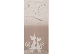 6с102.511ж2 В тишине (лен3) Полотенце махровое 67х150см