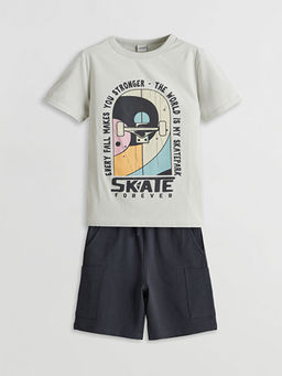 Bisiklet Yaka Erkek ?ocuk Ti??rt ve ?ort