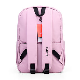 Рюкзак "Karma" подростковый 42x31x20 см (18 л) 500 г, нейлоновый, подклад, 1 отделение, 1 передний карман на молнии, 2 боковых кармана, 1 потайной карман анти-вор в спинке, уплотненная спинка и лямки, бегунок из репсовой ленты с печатью на переднем карман