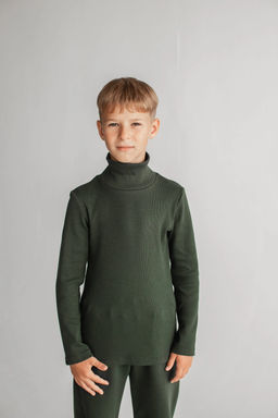 Водолазка Кашкарсе, цвет Хаки,состав 95%х/б, 5%лайкра