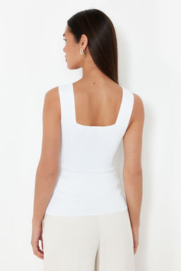 Camel-Ekru Basic Ikili Paket Top Ince Bluz TWOSS24BZ00623