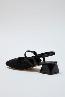 Trendyol Shoes Bej Tuvit Kare Burun Mary Jane Kad?n Blok Topuklu Ayakkab? TAKSS25TO00023 - Trendyolmilla фото 14