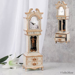 Цена за 1 шт. Часы настольные 36 см / 63316Е /уп 24/пластик