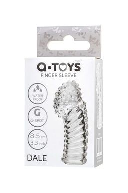 Насадка на палец A-toys Dale, ТРЕ, прозрачный, 8,5 см - Toyfa фото 5