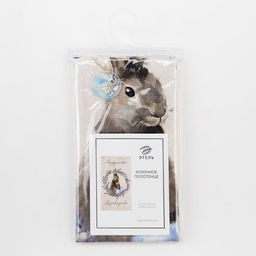 Полотенце Этель Лавандовый сад 40х73 см, 100% хл, саржа 190 гр/м2  фото 5