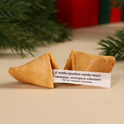 Набор Счастья: печенье с предсказанием 1 шт., молочный шоколад 5 г., бумажка для исполнения желаний - Фабрика счастья фото 2