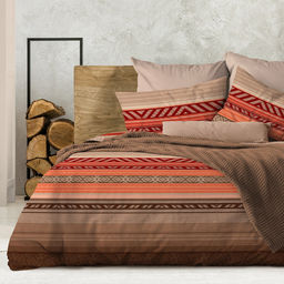 Постельное белье, комплект Евростандарт "Палермо", 4 предмета: пододеяльник на пуговицах 200х215см, простыня классическая 220х240см, 2 наволочки 70х70см с клапаном-запахом, бязь "Комфорт" 121г/м2, хлопок 100%, упаковка "классическая" ПВХ 32х41см, "До