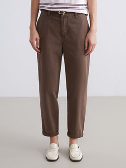 Beli Kemerli Carrot Fit Kad?n Jean Pantolon