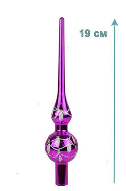 Новогоднее украшение Наконечник для ёлки19см