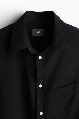Camisa en mezcla de lyocell Regular Fit - H&m фото 2
