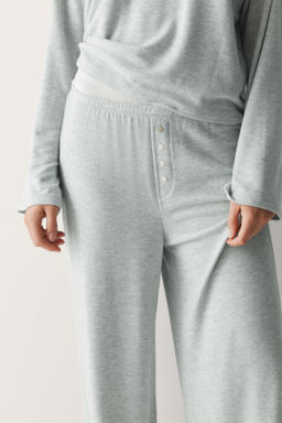 Pijama en punto cepillado - H&m фото 6